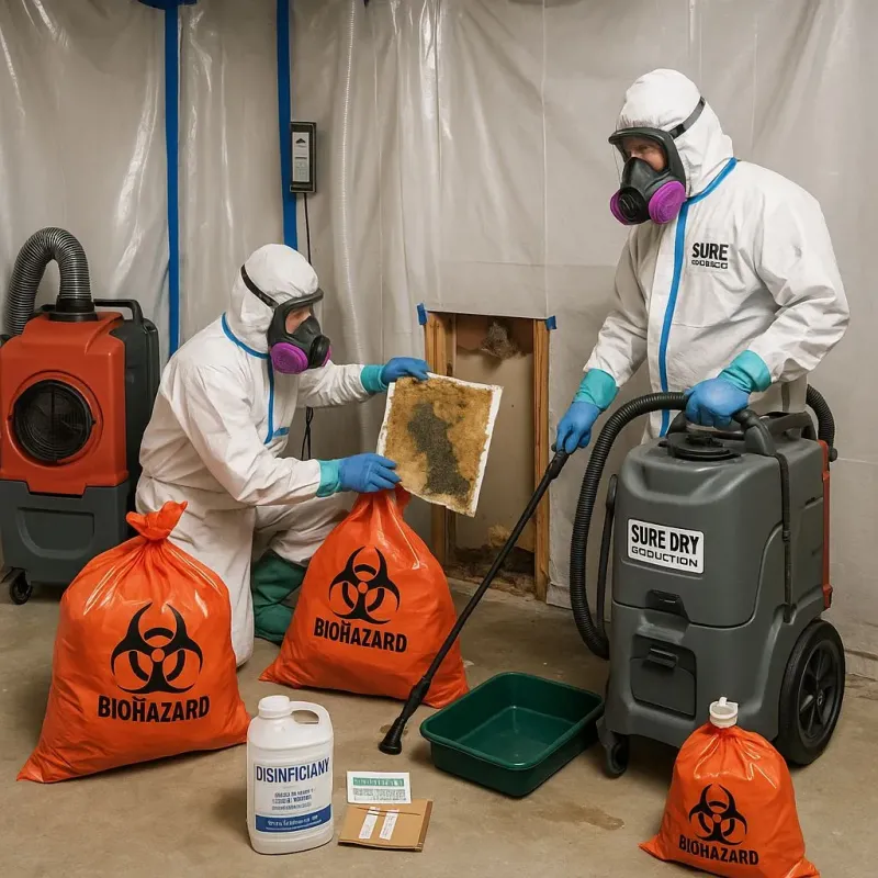Contaminated Water Handling Protocols process in Eagan, MN