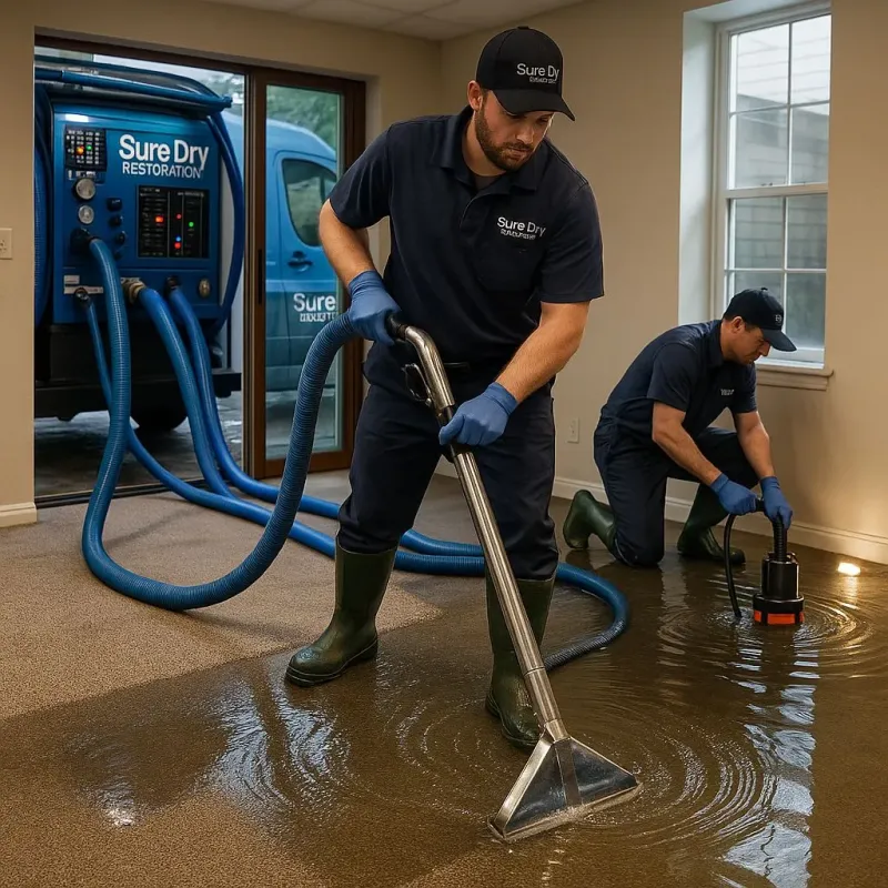 Water Extraction and Removal process in Eagan, MN